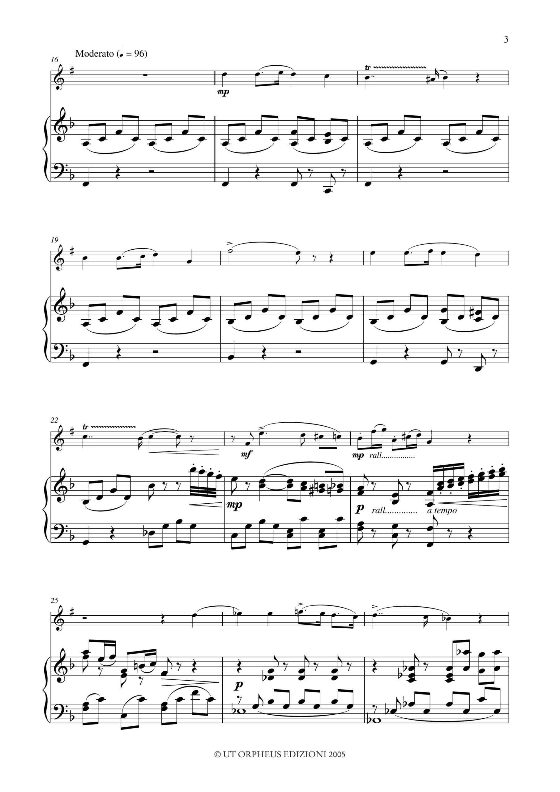 Fiorentini, Luigi: Fantasia sulla “Lucia di Lammermoor” di Donizetti per Clarinetto e Pianoforte - Image 3