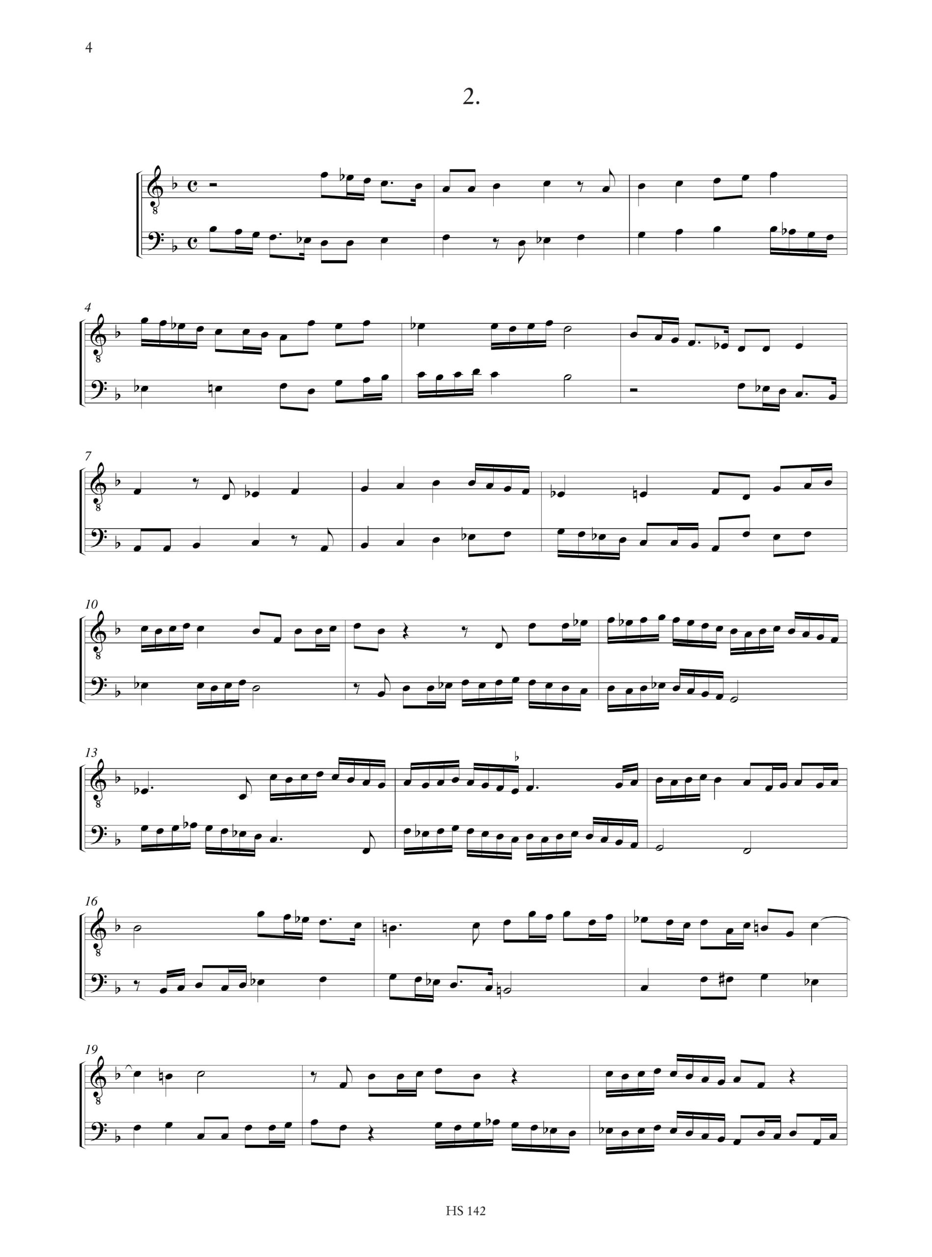 Caresana, Cristoforo: 6 Duetti per 2 Viole da Gamba o 2 Violoncelli - Image 3