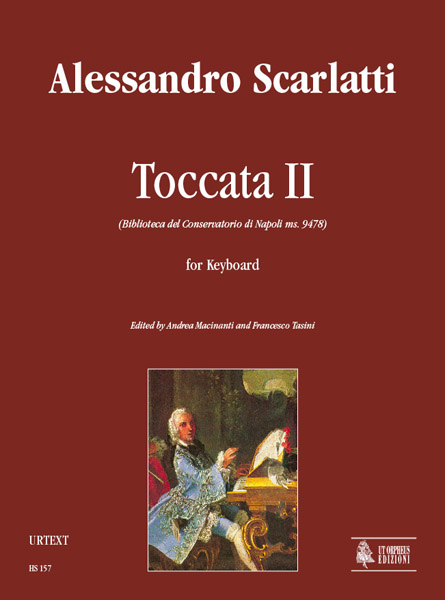 Scarlatti, Alessandro: Toccata II (Biblioteca del Conservatorio di Napoli ms. 9478) per Organo o Clavicembalo