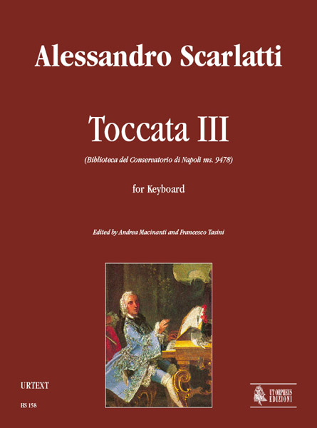 Scarlatti, Alessandro: Toccata III (Biblioteca del Conservatorio di Napoli ms. 9478) per Organo o Clavicembalo