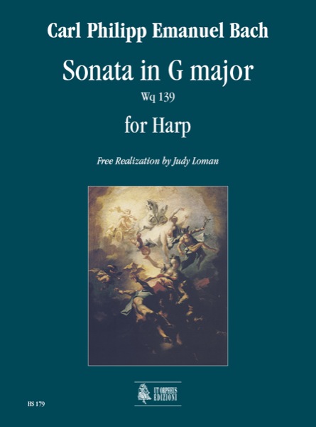 Bach, Carl Philipp Emanuel: Sonata in Sol maggiore Wq 139 per Arpa
