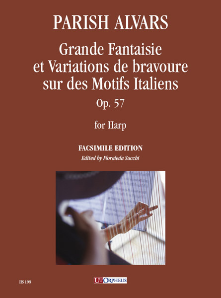 Parish Alvars, Elias: Grande Fantaisie et Variations de bravoure sur des Motifs Italiens Op. 57 per Arpa