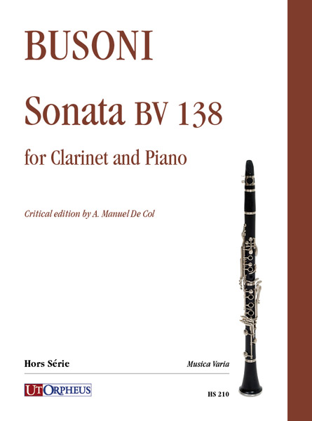 Busoni, Ferruccio: Sonata BV 138 per Clarinetto e Pianoforte