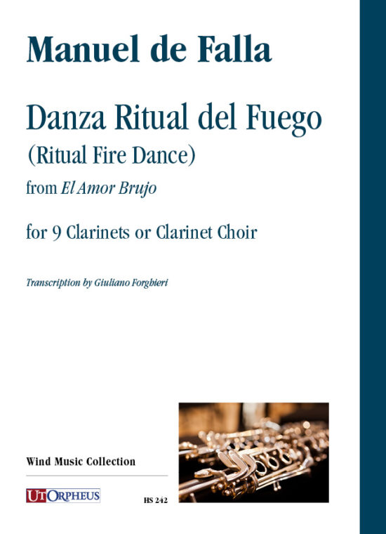 Falla, Manuel de: Danza Ritual del Fuego da ‘El Amor Brujo’ per 9 Clarinetti o Coro di Clarinetti
