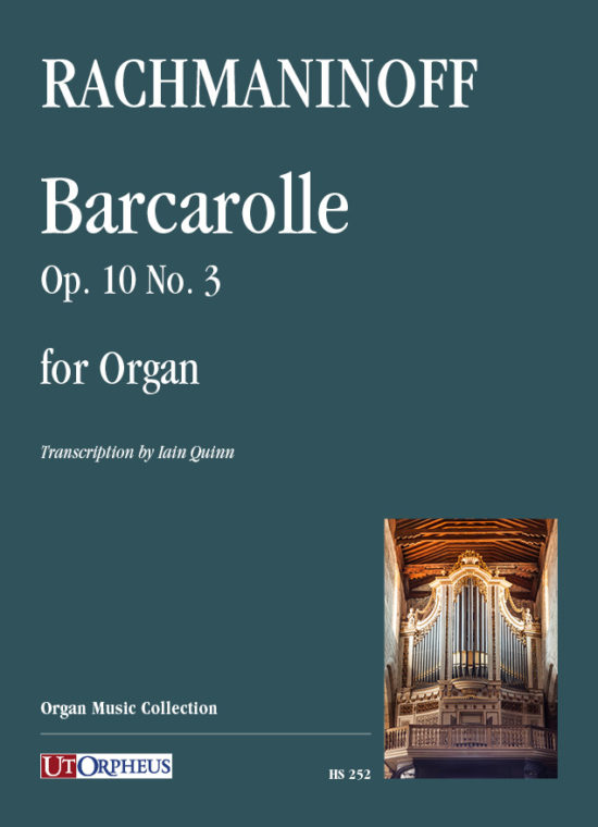 Rachmaninov, Sergej: Barcarolle op. 10 n. 3 per Organo