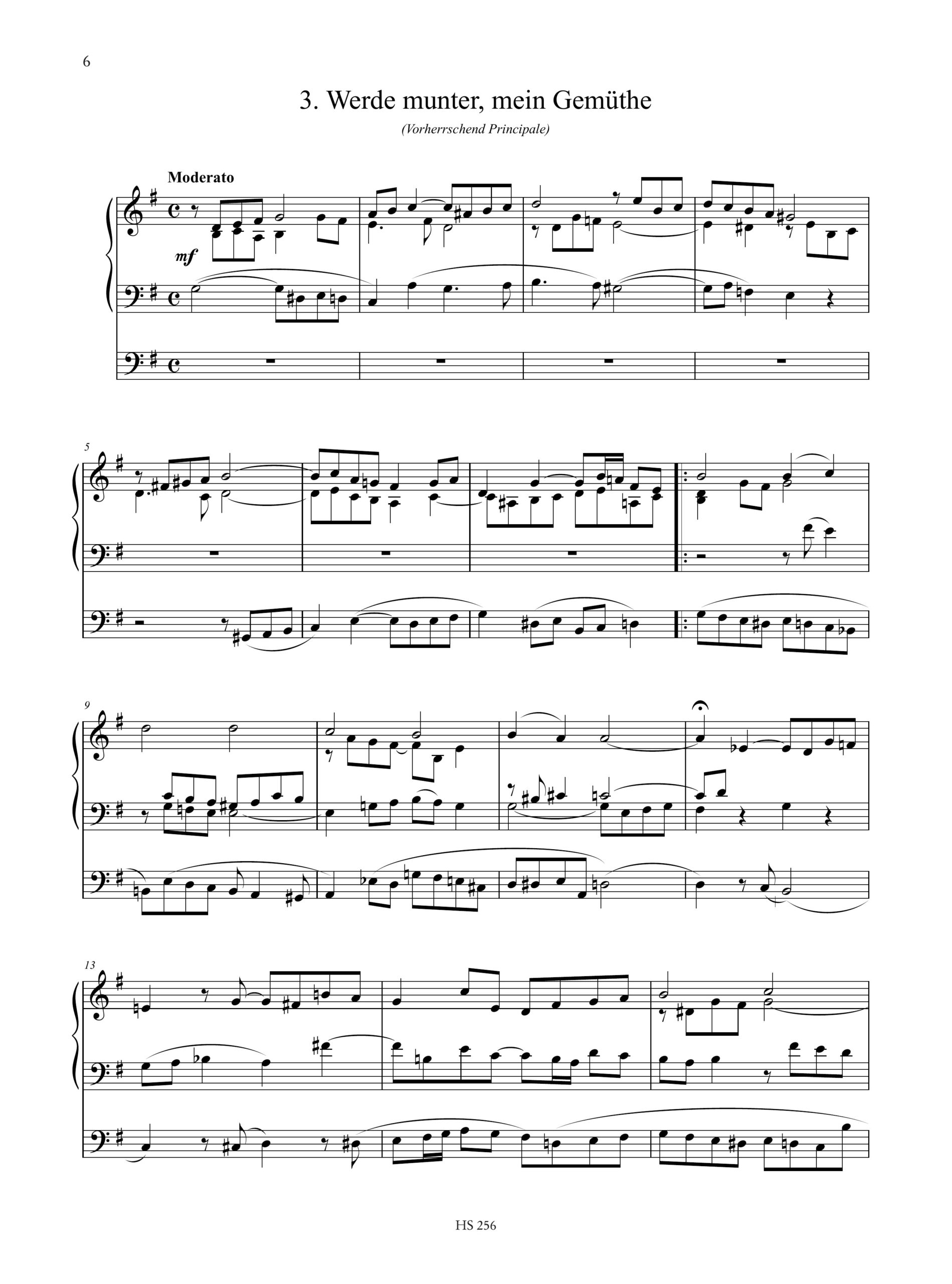 Papperitz, Robert: Choral-Studien Op. 15 per Organo - Image 4