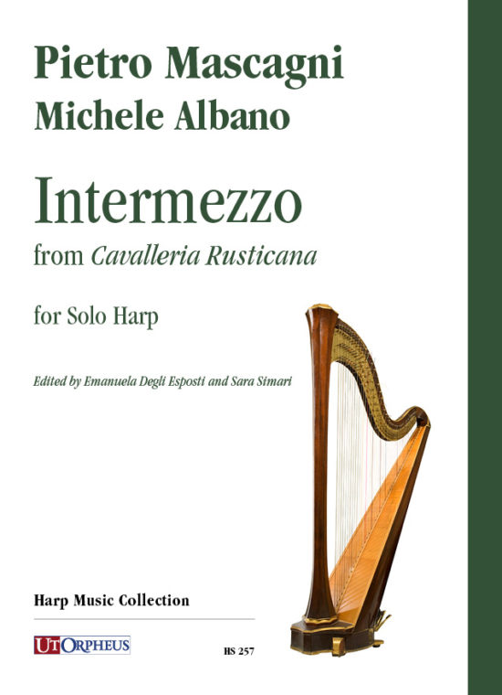Mascagni, Pietro - Albano, Michele: Intermezzo da ‘Cavalleria Rusticana’ per Arpa sola
