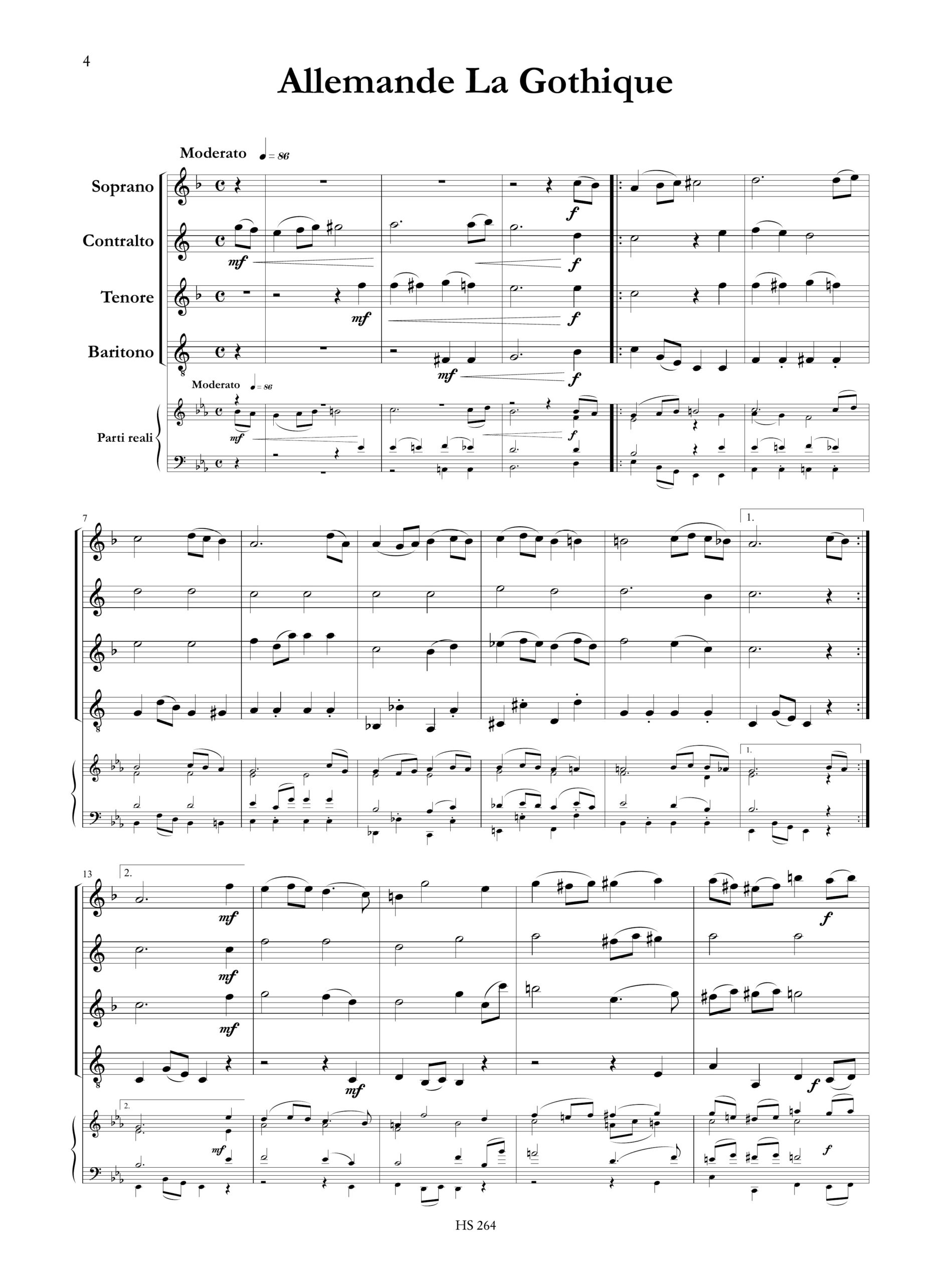 Denti, Carlo: La Facile. Suite per Quartetto di Sassofoni - Image 3