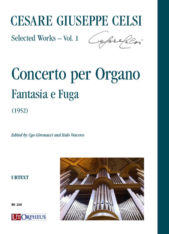Celsi, Cesare Giuseppe: Concerto per Organo. Fantasia e Fuga (1952)