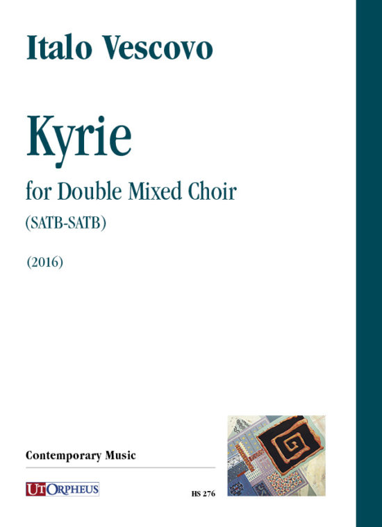 Vescovo, Italo: Kyrie per Coro Doppio Misto (SATB-SATB) (2016)