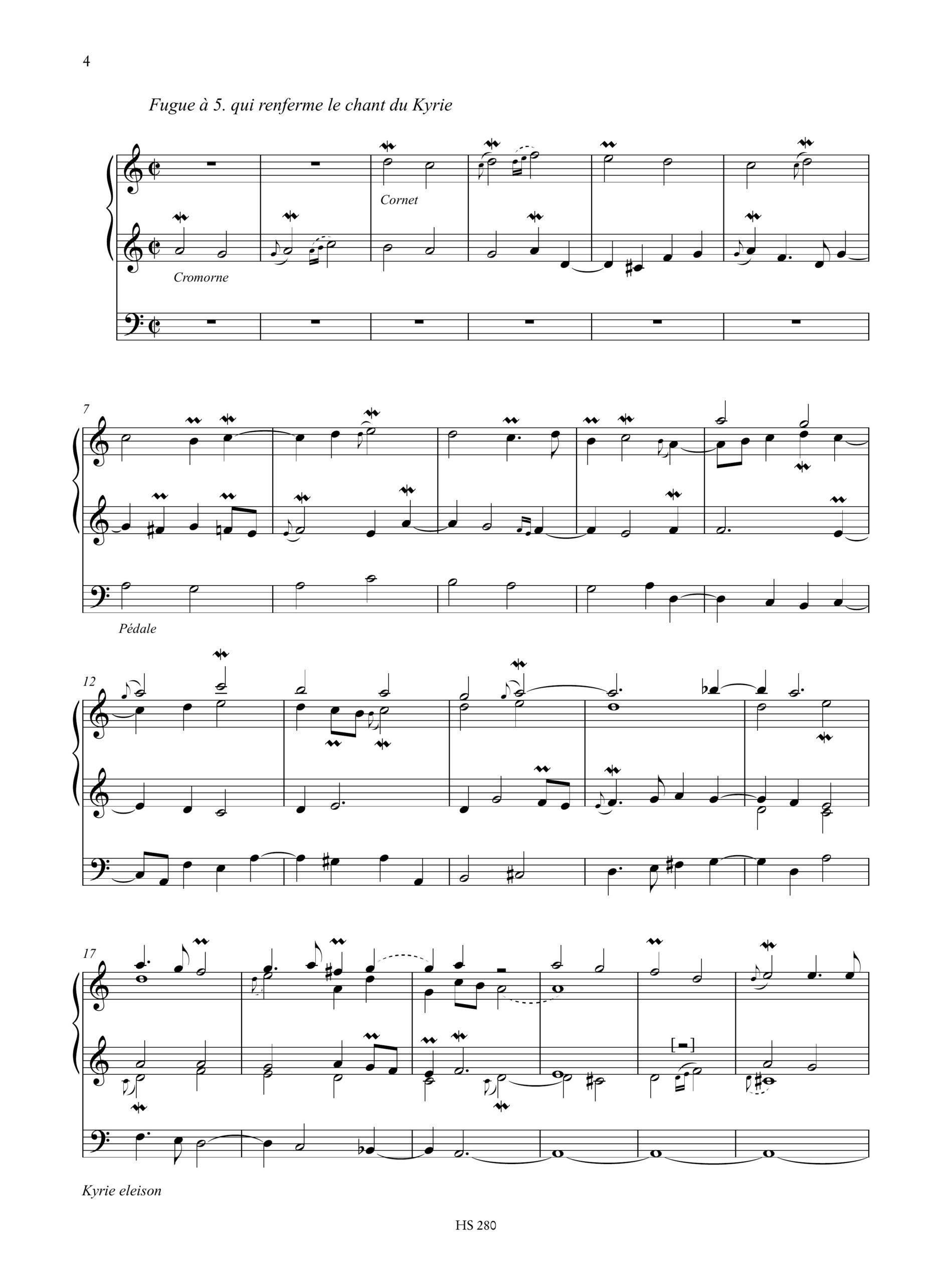 de Grigny, Nicolas: Premier Livre d’Orgue (1699) - Image 3