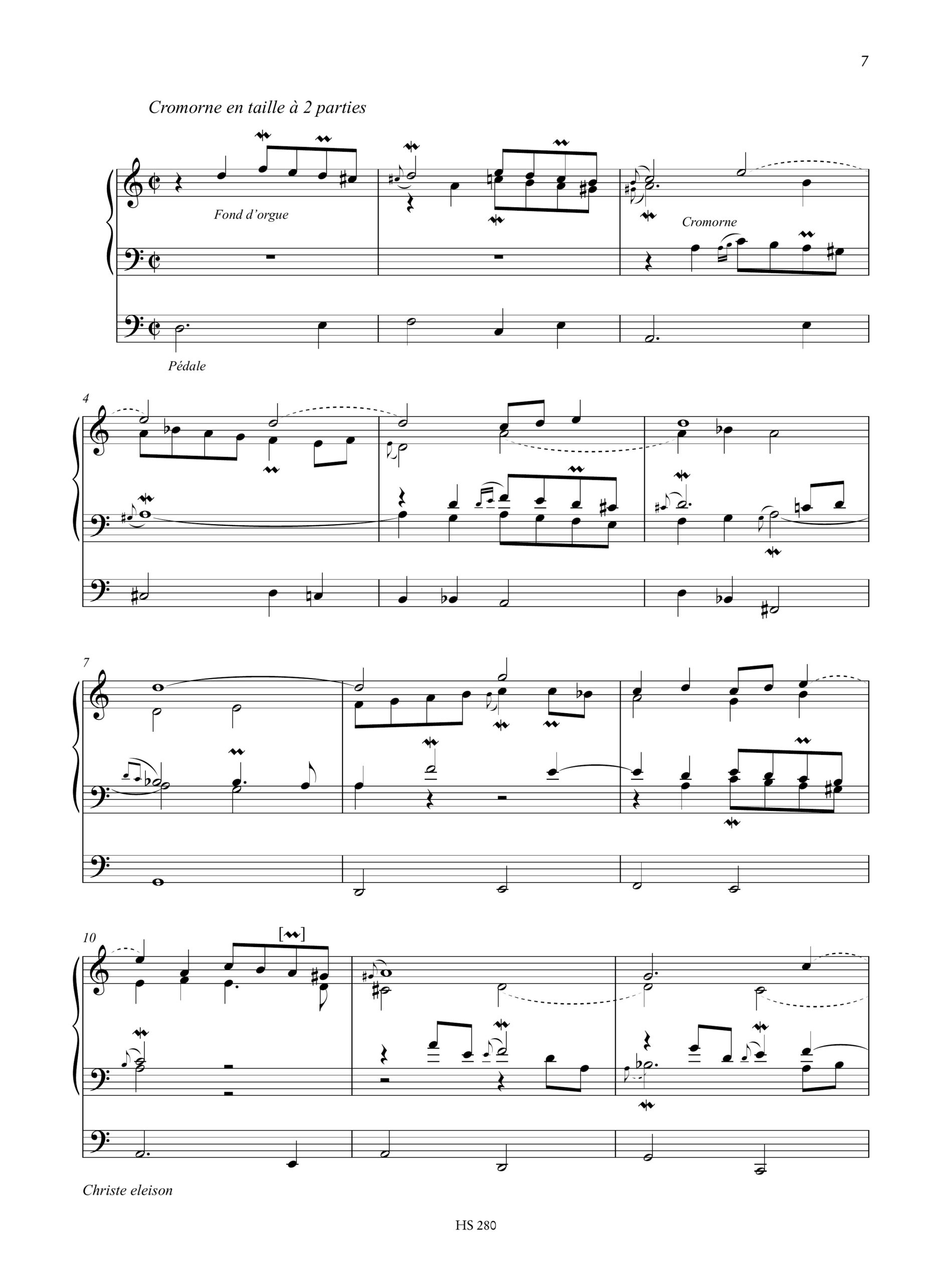 de Grigny, Nicolas: Premier Livre d’Orgue (1699) - Image 4