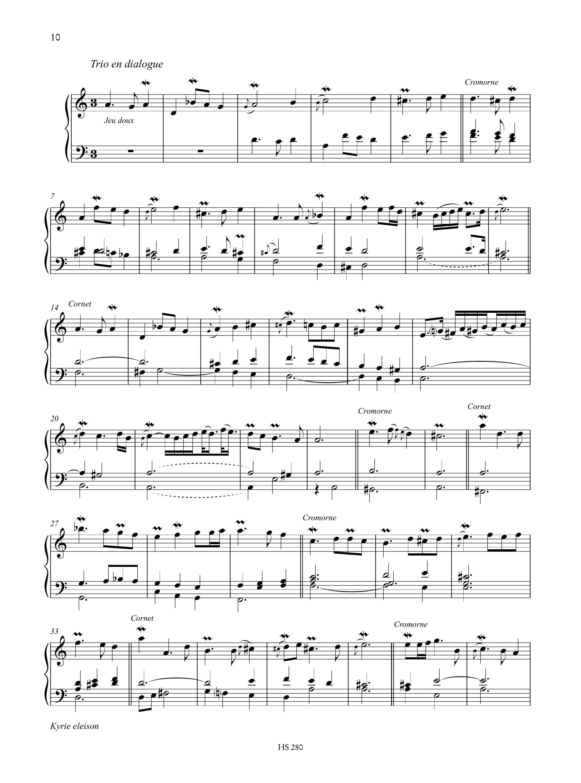 de Grigny, Nicolas: Premier Livre d’Orgue (1699) - Image 5