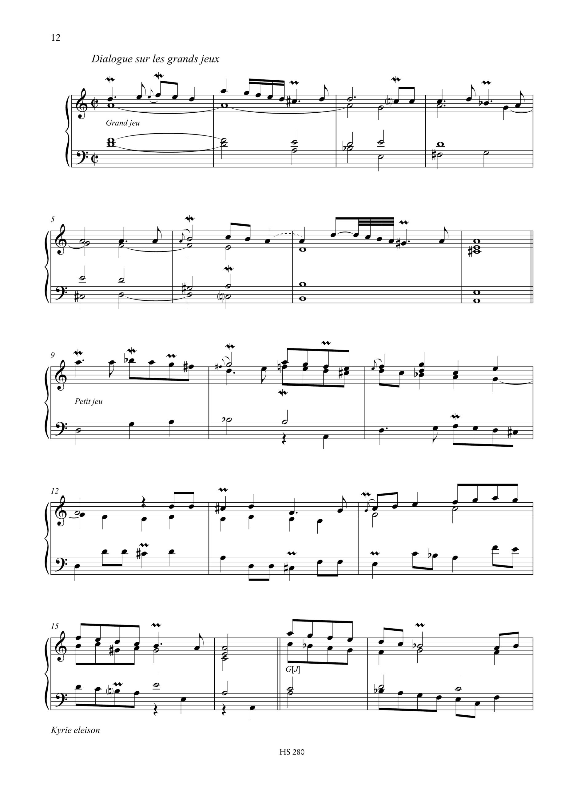 de Grigny, Nicolas: Premier Livre d’Orgue (1699) - Image 6