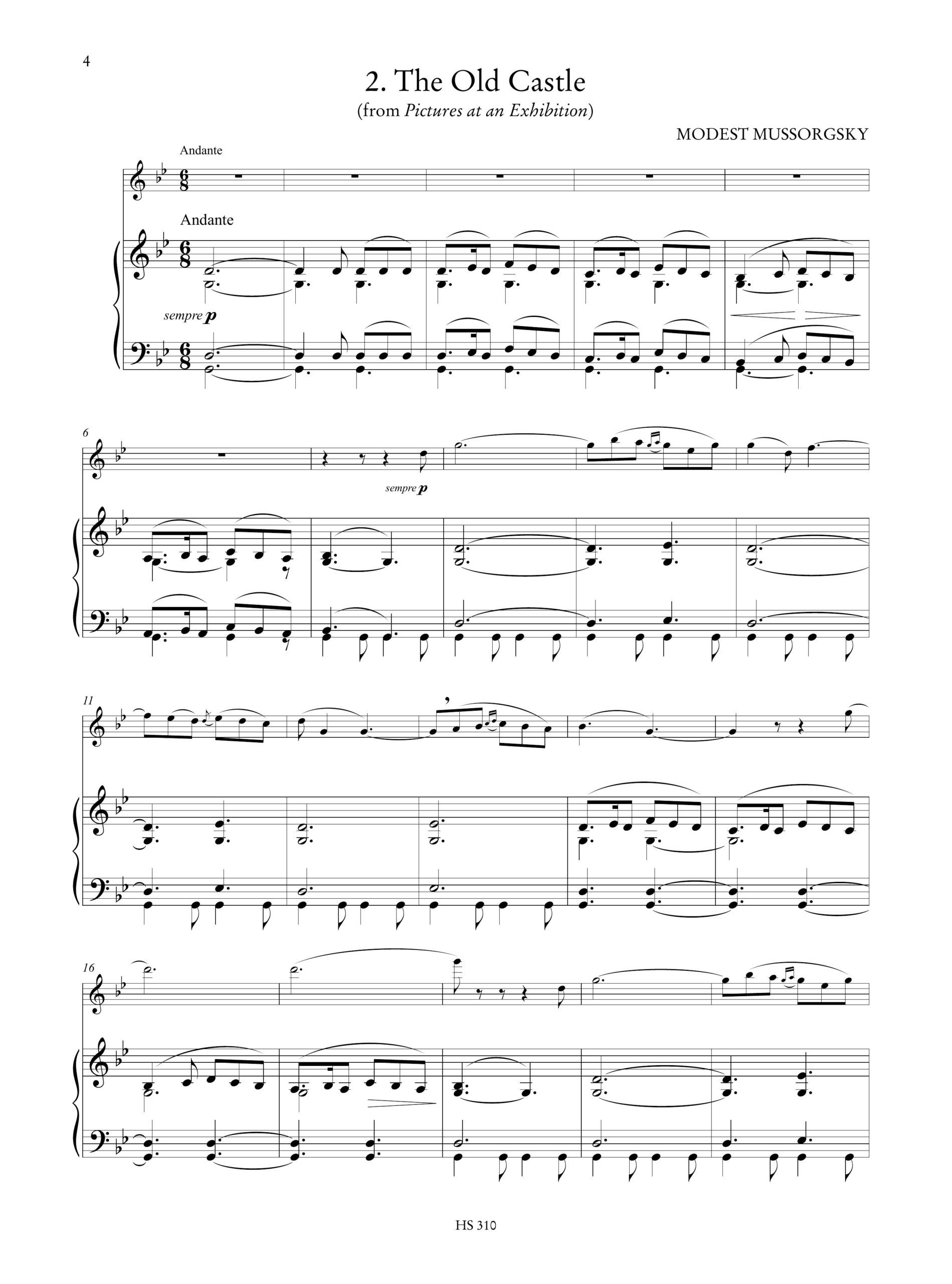 Antologia Romantica. 10 trascrizioni facili di pezzi favoriti di celebri compositori per Flauto e Pianoforte - Image 3