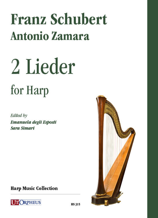 Schubert, Franz - Zamara, Antonio: 2 Lieder per Arpa