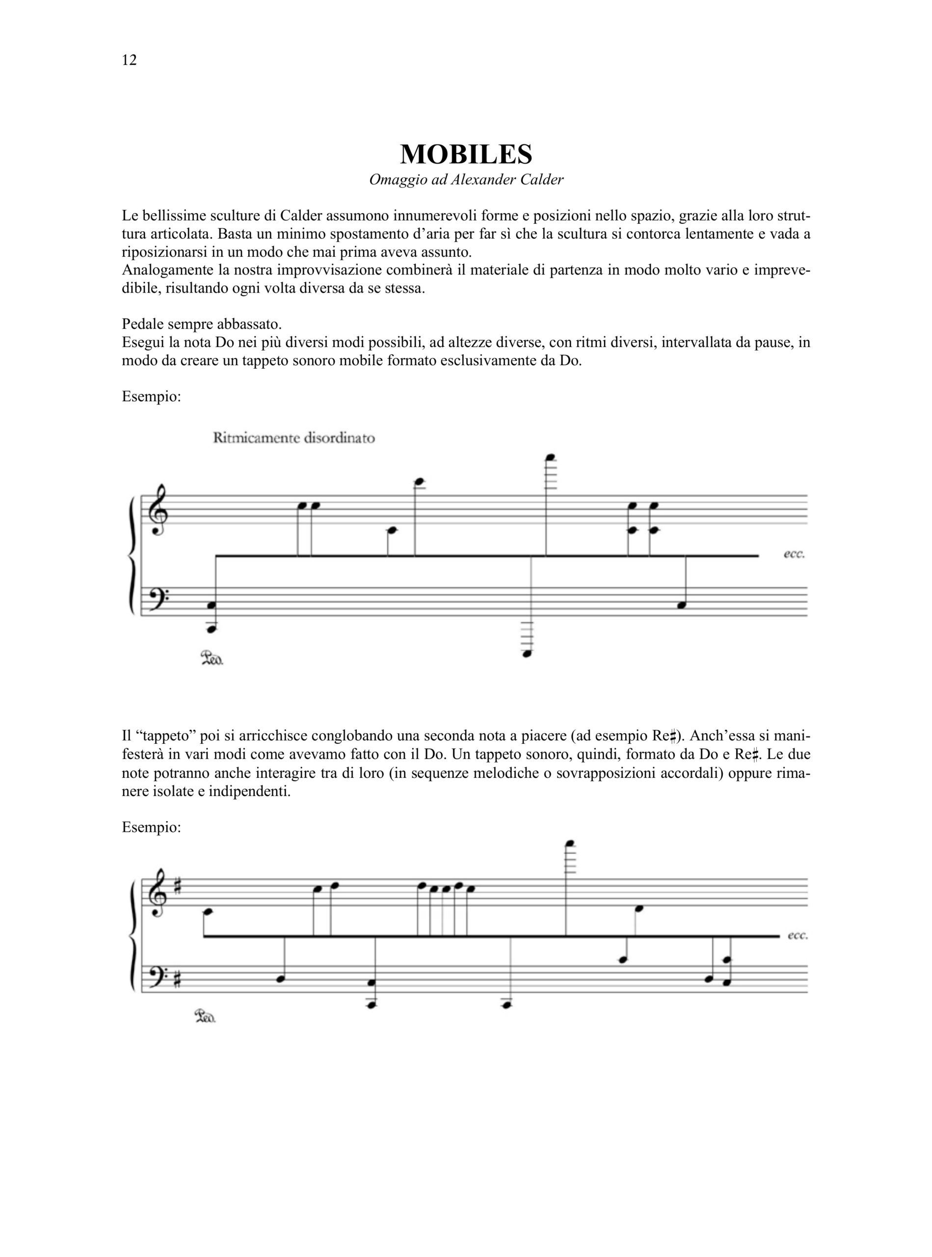 La Rocca, Alberto: Improvvisazioni per Pianoforte o Tastiera. Idee per creare musica in modo facile - Image 5