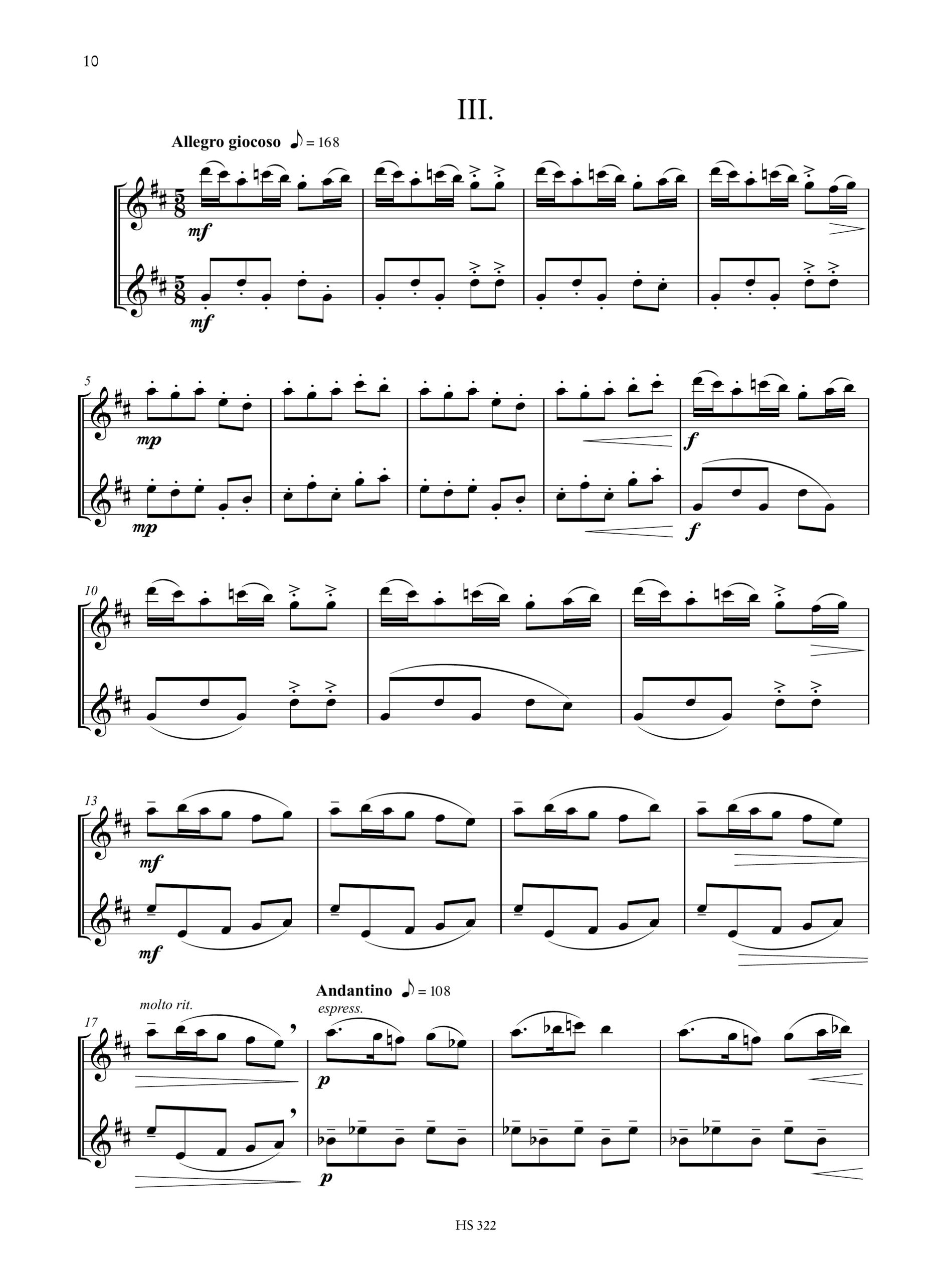 Spazzoli, Alessandro: Duetti per Flauto - Image 5