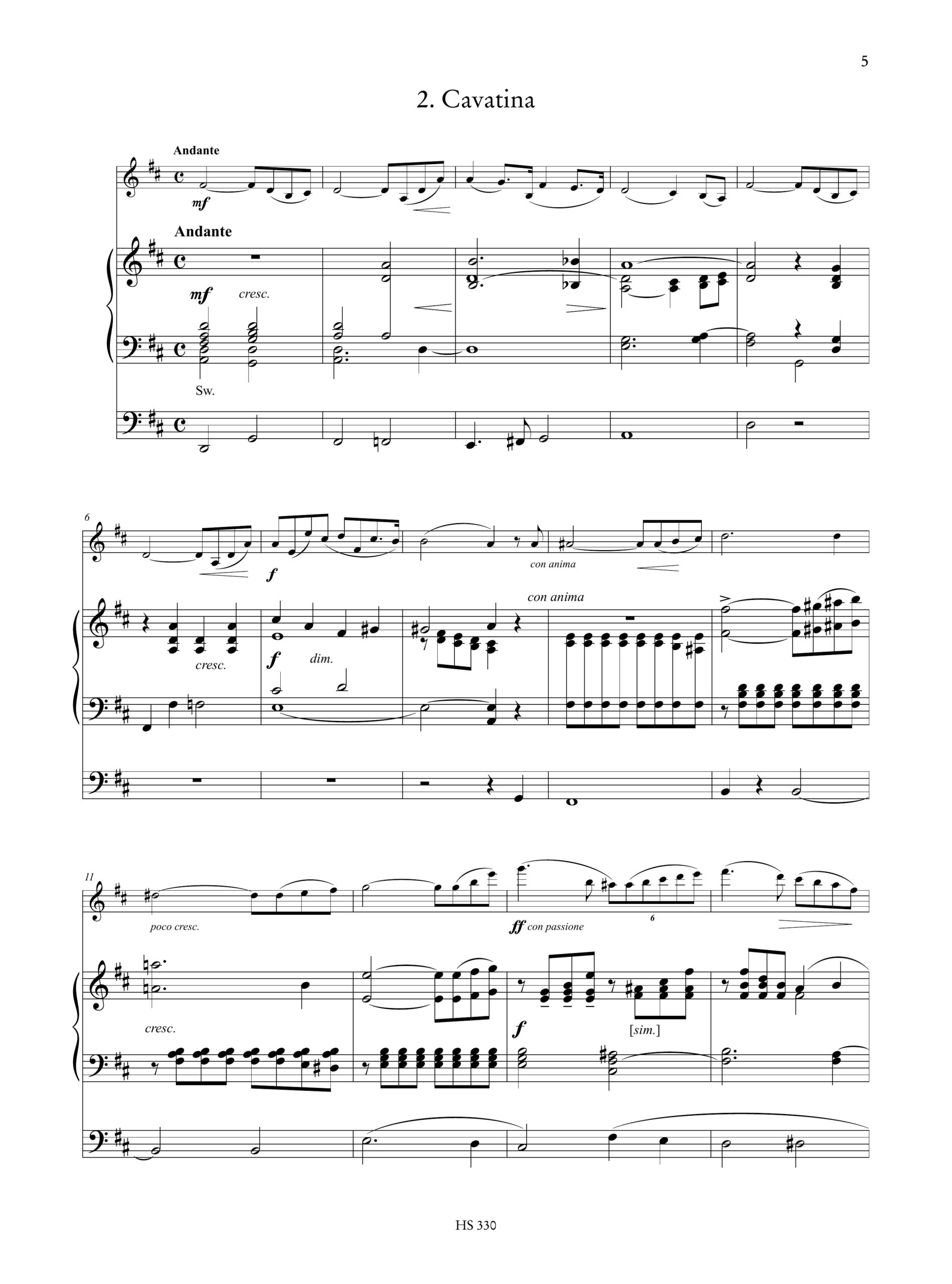 Coleridge-Taylor, Samuel: Suite de Pièces per Violino e Organo - Image 3