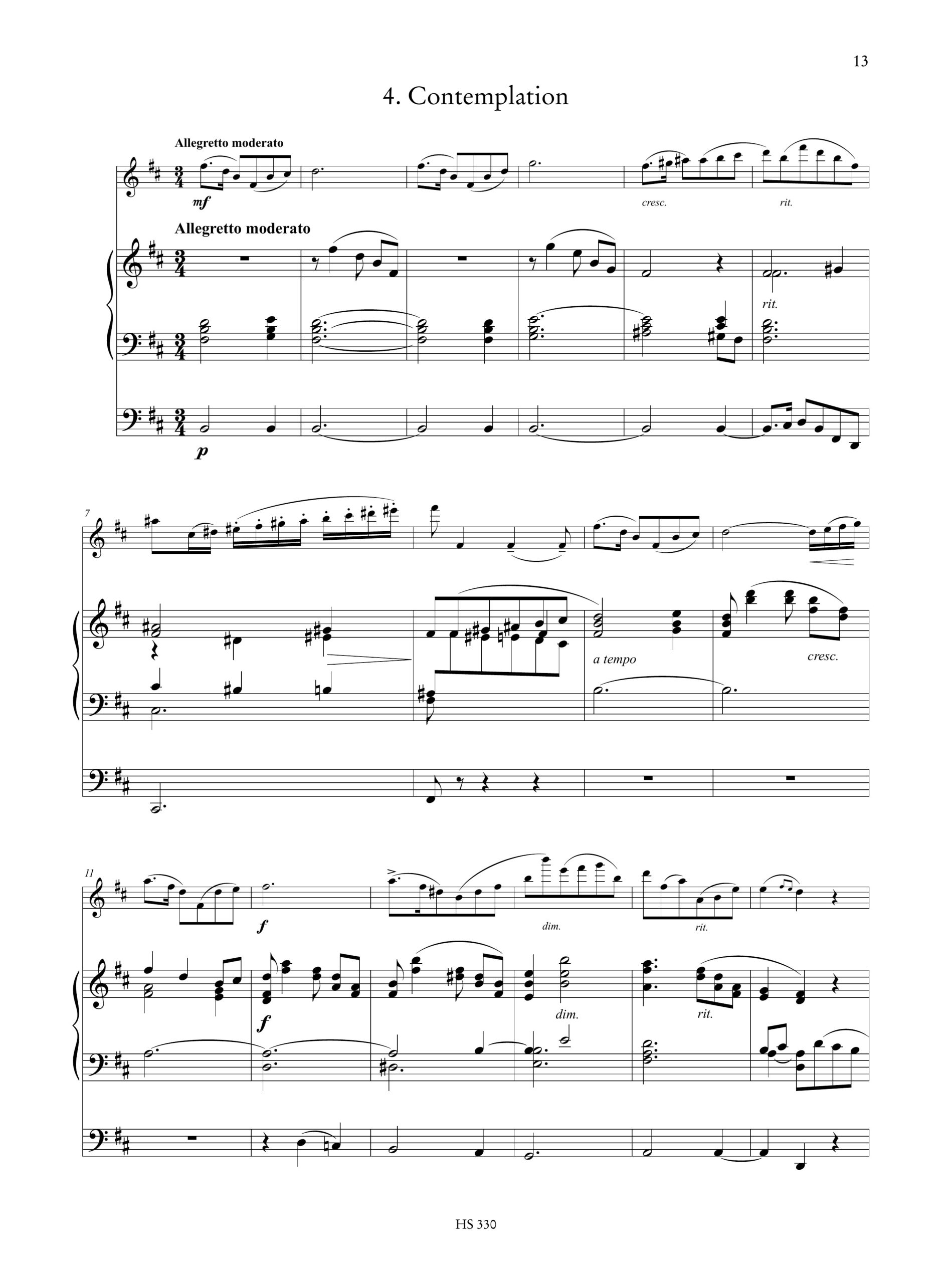 Coleridge-Taylor, Samuel: Suite de Pièces per Violino e Organo - Image 5