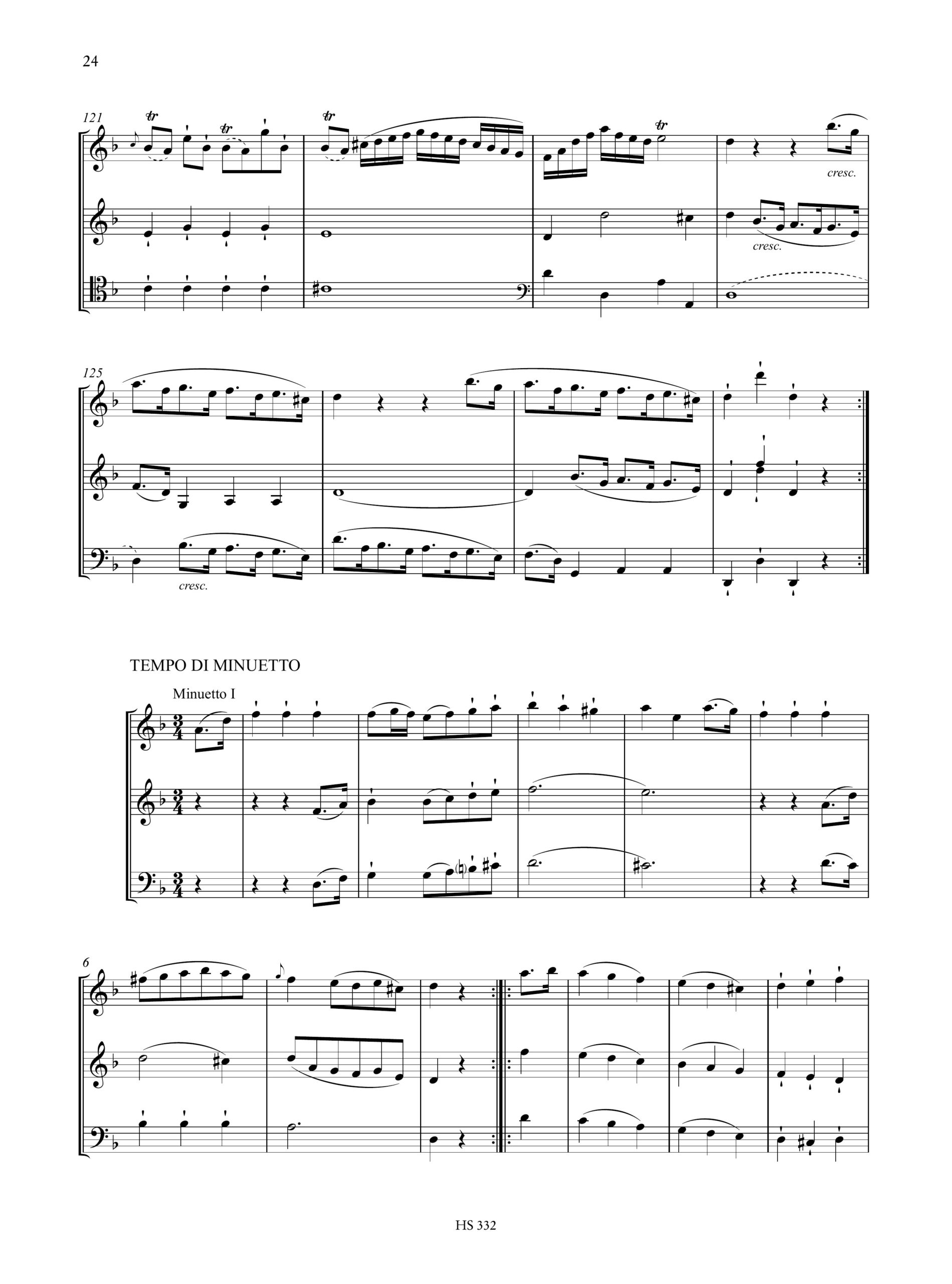 Cambini, Giuseppe Maria: 6 Trii per Flauto, Violino e Violoncello - Vol. 1: Trii 1-3 - Image 5