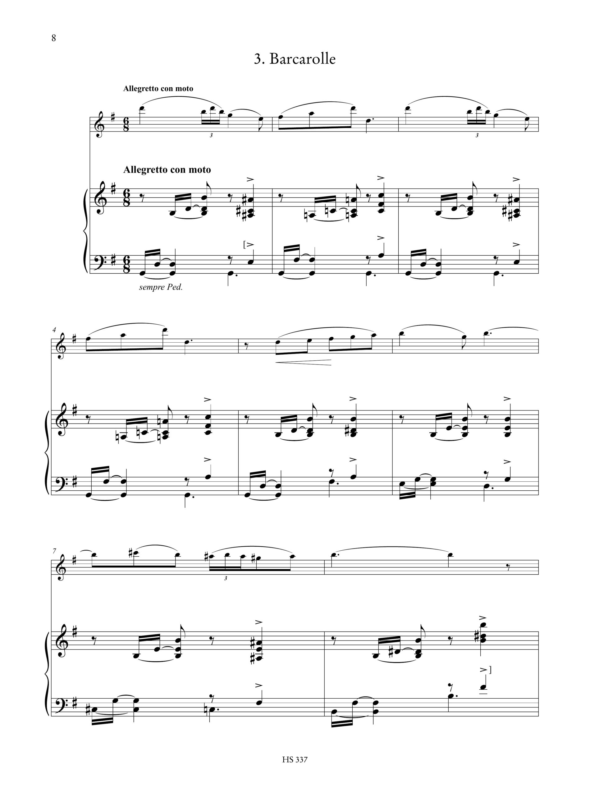 Coleridge-Taylor, Samuel: Suite de Pièces per Violino e Pianoforte - Image 4