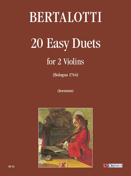 Bertalotti, Angelo: 20 Facili Duetti (Bologna 1744) per 2 Violini