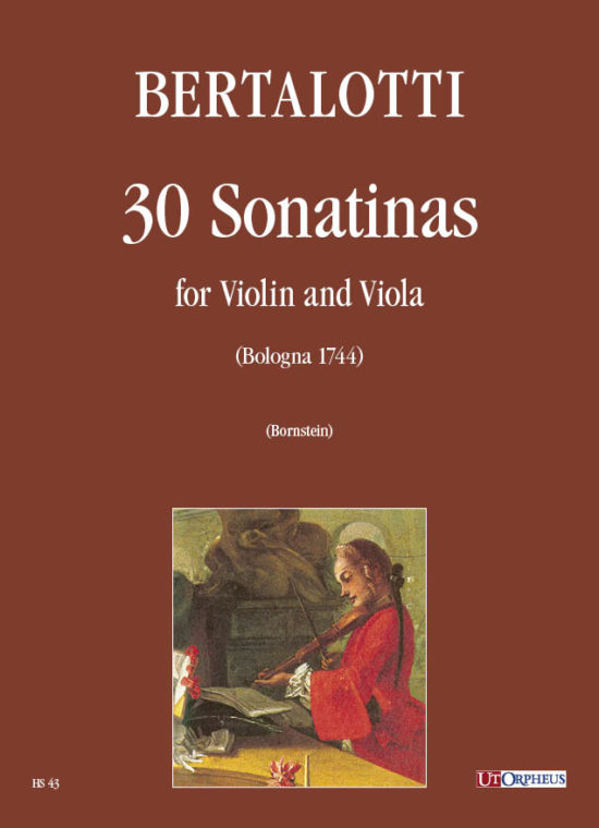 Bertalotti, Angelo: 30 Sonatine (Bologna 1744) per Violino e Viola