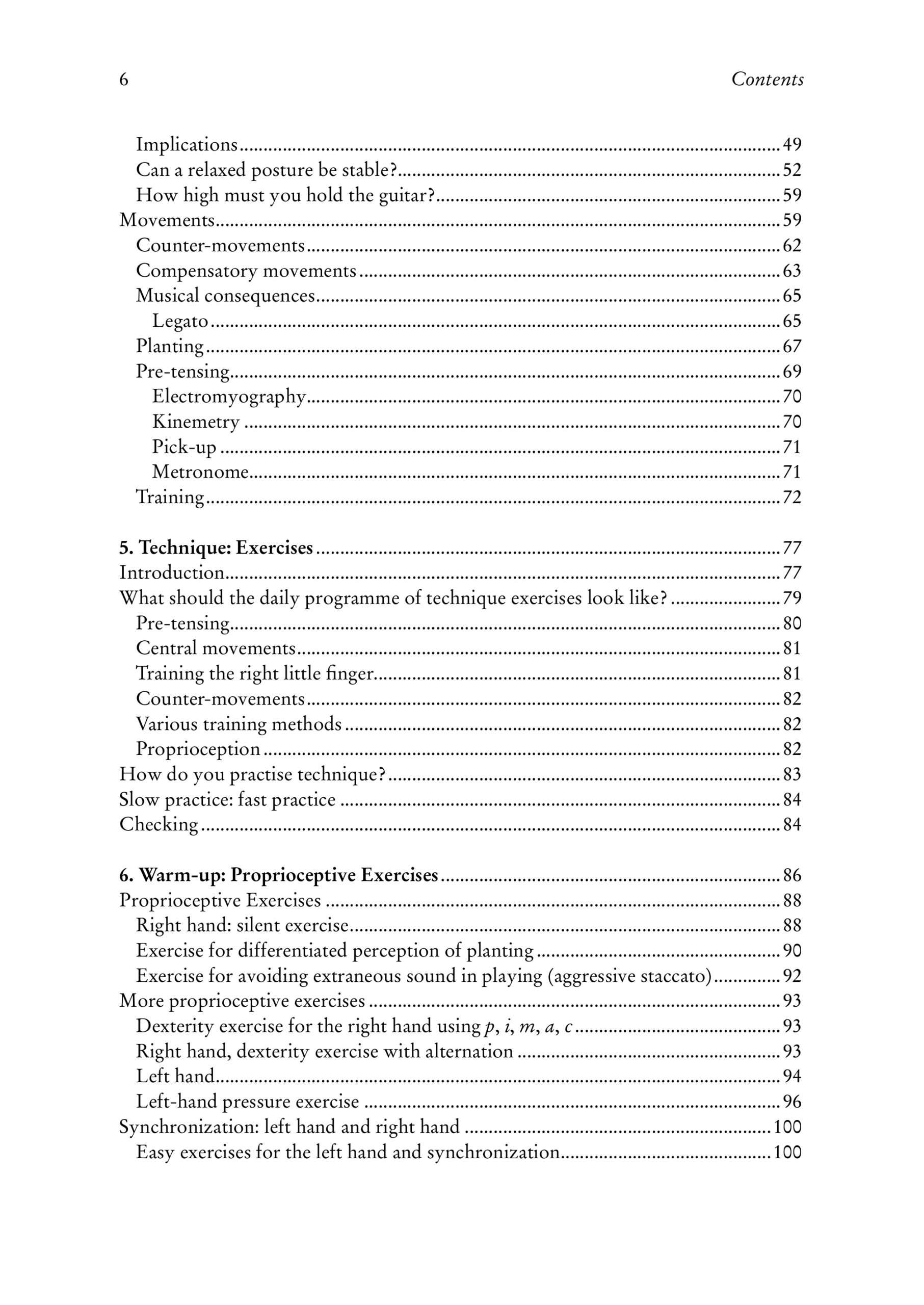 Offermann, Thomas: Modern Guitar Technique. Integrative Movement Theory for Guitarists - Image 5