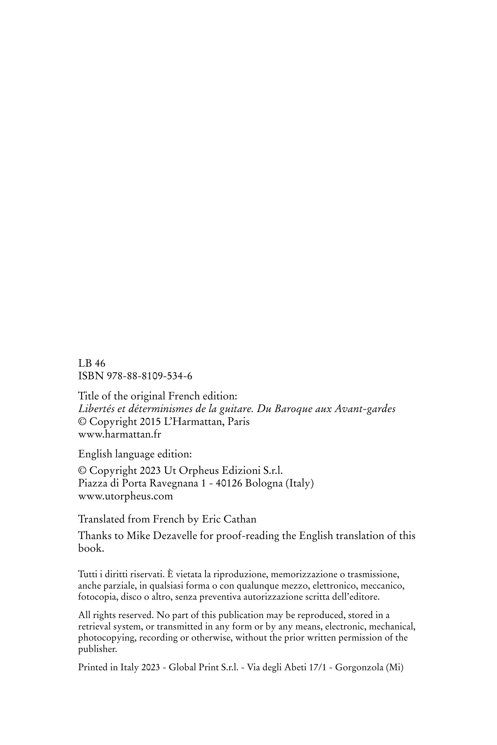 Andia, Rafael: Freedom and Determinism of the Guitar. From Baroque to Avant-garde - Image 3