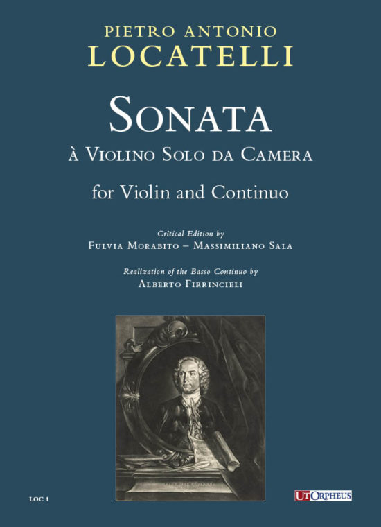 Locatelli, Pietro Antonio: Sonata à Violino Solo da Camera per Violino e Basso Continuo