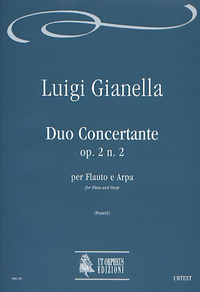 Gianella, Luigi: Duo Concertante Op. 2 N. 2 per Flauto e Arpa