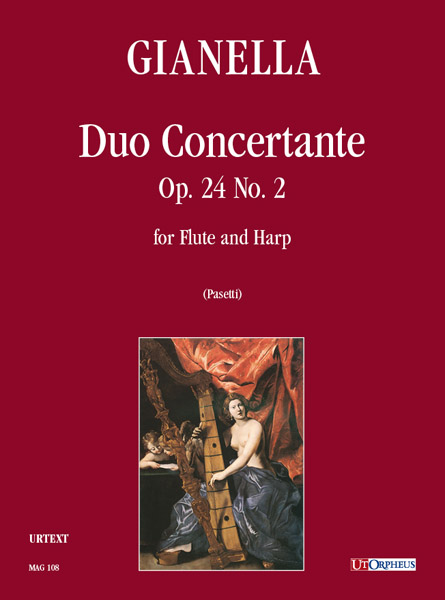 Gianella, Luigi: Duo Concertante Op. 24 N. 2 per Flauto e Arpa