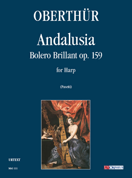 Oberthür, Karl: Andalusia. Bolero Brillant Op. 159 per Arpa
