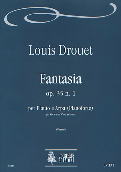 Drouet, Louis: Fantasia Op. 35 N. 1 per Flauto e Arpa (Pianoforte)