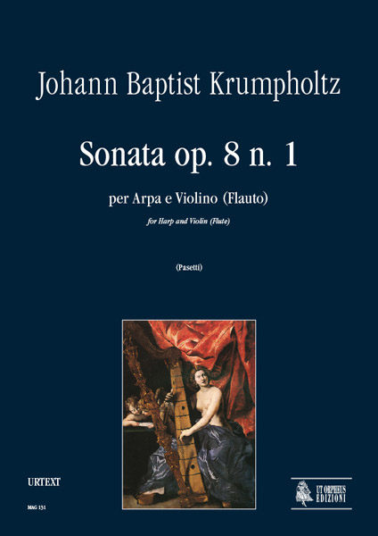 Krumpholtz, Johann Baptist: Sonata Op. 8 N. 1 per Arpa e Violino (Flauto)