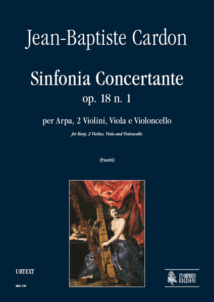 Cardon, Jean-Baptiste: Sinfonia Concertante Op. 18 N. 1 per Arpa, 2 Violini, Viola e Violoncello