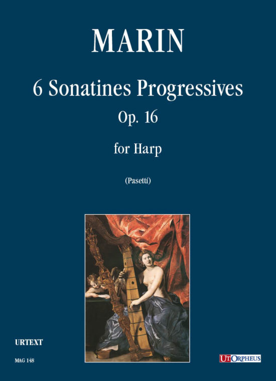 Marin, Marie-Martin: 6 Sonatines progressives Op. 16 per Arpa