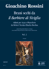 Rossini, Gioachino: Brani scelti da “Il Barbiere di Siviglia” ridotti per Arpa e Pianoforte da Robert Nicolas Charles Bochsa - Vol. 2