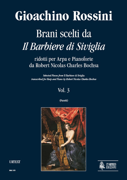 Rossini, Gioachino: Brani scelti da “Il Barbiere di Siviglia” ridotti per Arpa e Pianoforte da Robert Nicolas Charles Bochsa - Vol. 3