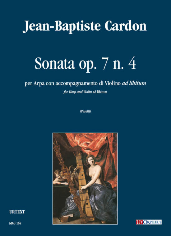 Cardon, Jean-Baptiste: Sonata Op. 7 N. 4 per Arpa con accompagnamento di Violino ad libitum
