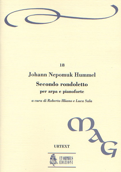 Hummel, Johann Nepomuk: Rondoletto N. 2 per Arpa e Pianoforte