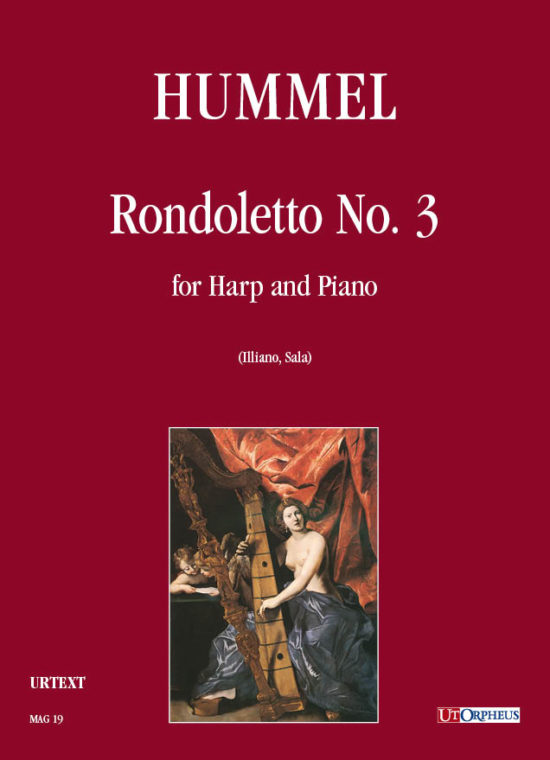 Hummel, Johann Nepomuk: Rondoletto N. 3 per Arpa e Pianoforte