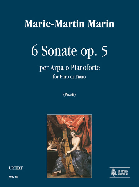 Marin, Marie-Martin: 6 Sonate Op. 5 per Arpa o Pianoforte