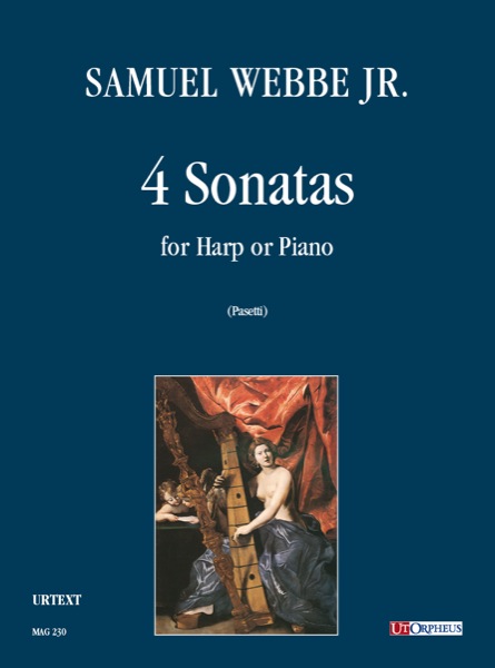 Webbe Jr., Samuel: 4 Sonate per Arpa o Pianoforte