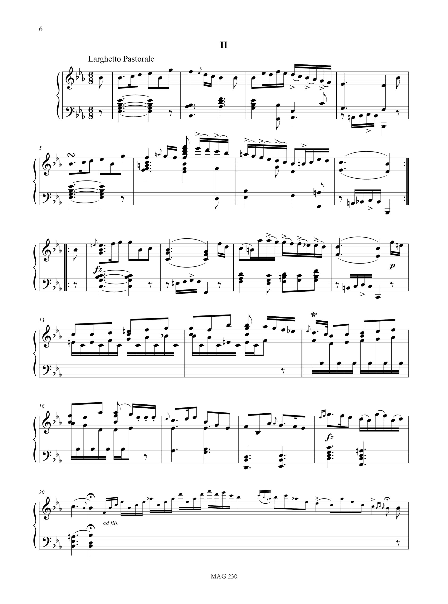 Webbe Jr., Samuel: 4 Sonate per Arpa o Pianoforte - Image 3