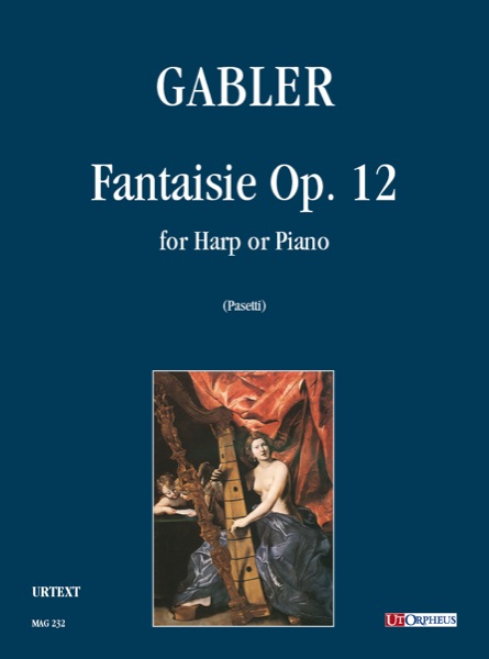 Gabler, Cristoph August: Fantaisie Op. 12 per Arpa o Pianoforte