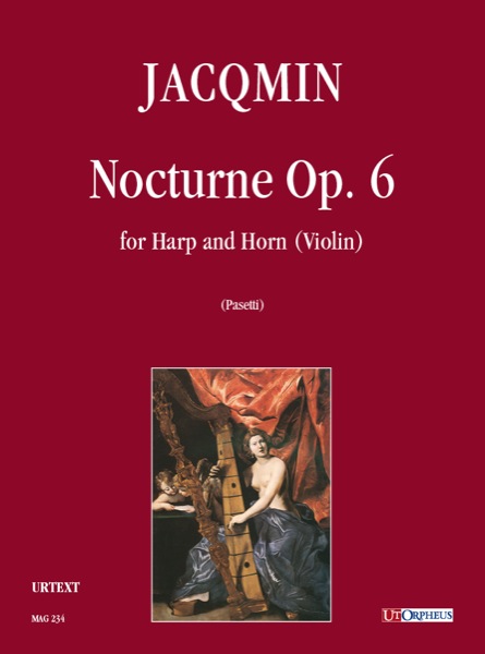 Jacqmin, Henry: Nocturne Op. 6 per Arpa e Corno (Violino)