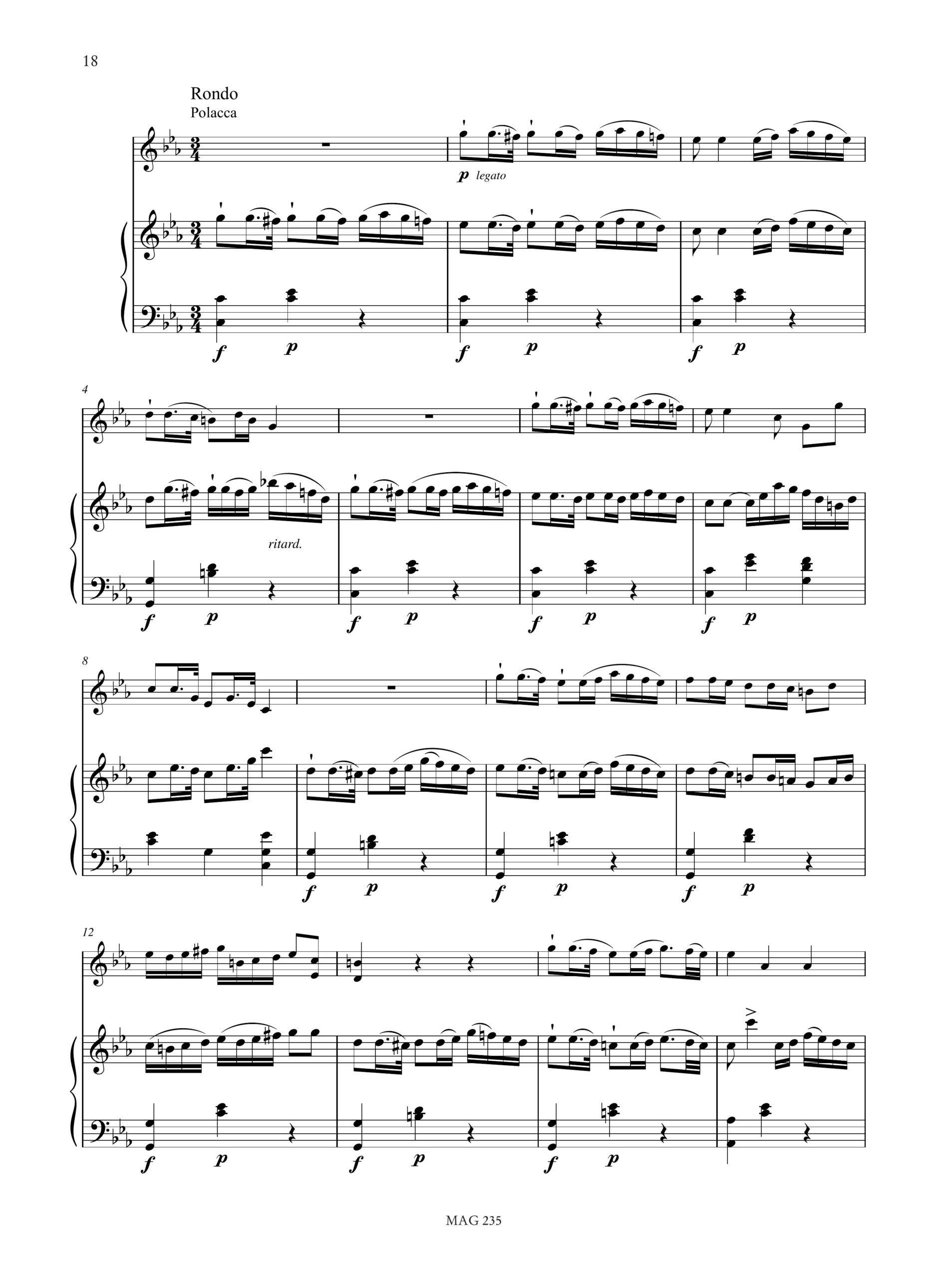 Foignet, Gabriel: Sonata N. 1 per Arpa e Violino - Image 3