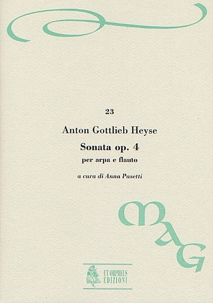 Heyse, Anton Gottlieb: Sonata Op. 4 per Arpa e Flauto